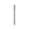 Eternity Band Wedding Ring in 14k White Gold with Round Natural Diamond at Gabriel & Co.