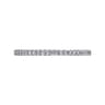 Eternity Band Wedding Ring in 14k White Gold with Round Natural Diamond at Gabriel & Co.