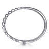 Beaded Bangle Bracelet Bypass 925 Sterling Silver Bujukan