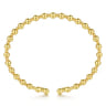 Beaded Bangle Bracelet Cuff 14K Yellow Gold Bujukan