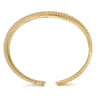 Beaded Bangle Bracelet Cuff 14K Yellow Gold Bujukan
