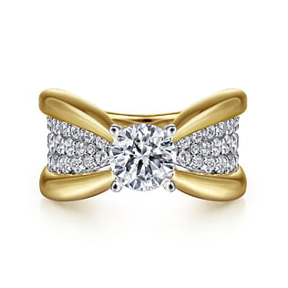 Bebe---14K-White-Yellow-Gold-Wide-Band-Round-Diamond-Engagement-Ring1