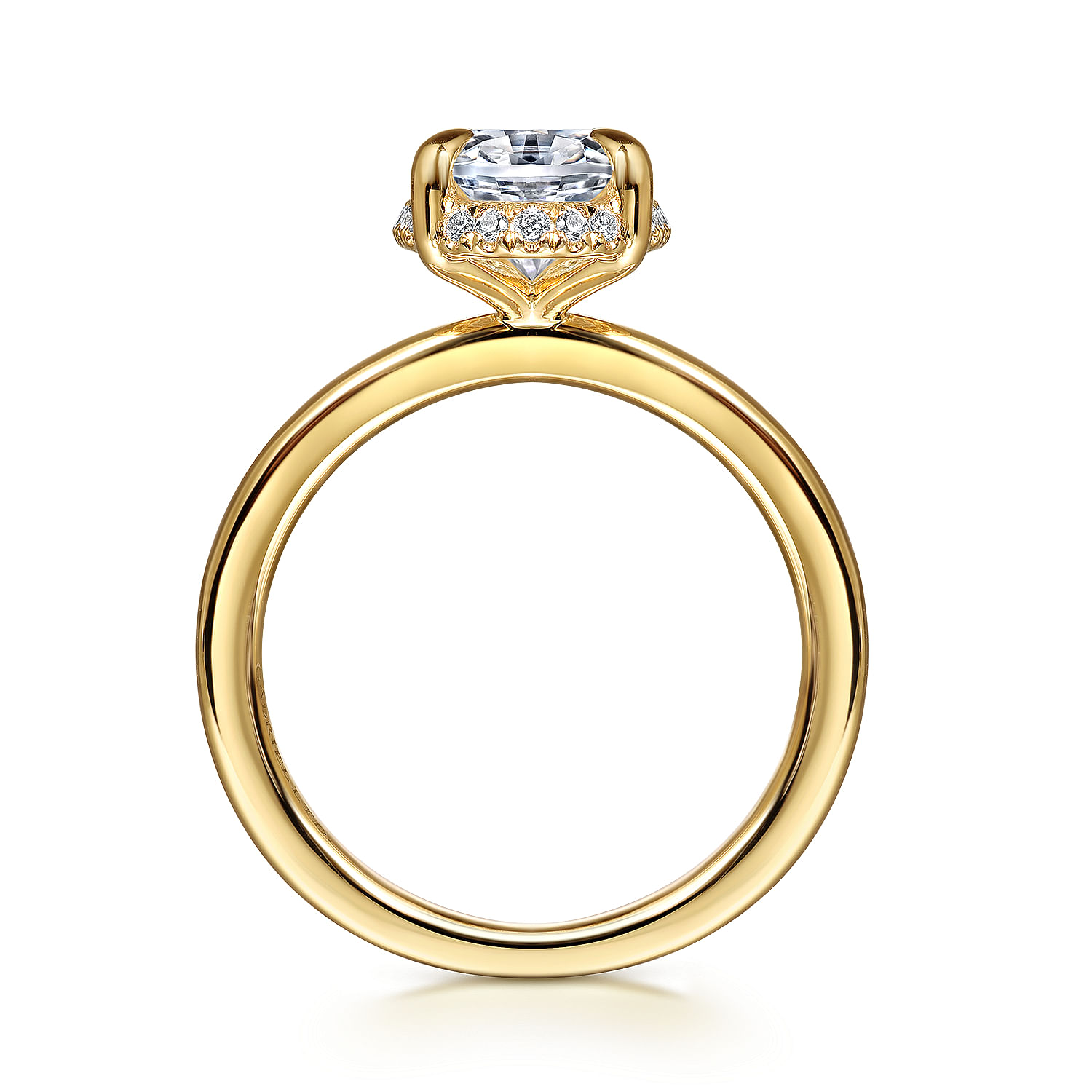 Oval Cut Engagement Rings | Elegant Styles by Gabriel & Co. US