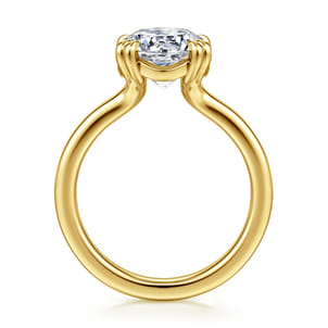 Brandi - 14K Yellow Gold Round Diamond Engagement Ring