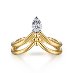 Bujukan-Clover---14K-White--Yellow-Gold-Bujukan-and-Diamond-Chevron-Ring1