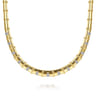 Bujukan Clover - 14K White  Yellow Gold Bujukan and Diamond Choker - 1 ct