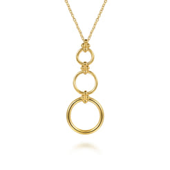 Bujukan-Clover---14K-Yellow-Gold-Bujukan-Link-Chain-Drop-Necklace1