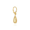 Bujukan Clover - 14K Yellow Gold Drop Earrings-Bujukan