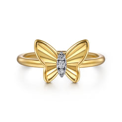 Butterfly---Butterfly-Ring-14K-Yellow-Gold-Diamond-0.03ct1