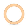 Eternity Band Wedding Ring in 14k Rose Gold with Round Natural Diamond at Gabriel & Co.