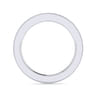 Eternity Band Wedding Ring in 14k White Gold with Round Natural Diamond at Gabriel & Co.