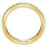 Eternity Band Wedding Ring in 14k Yellow Gold with Round Natural Diamond at Gabriel & Co.