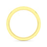 Straight Wedding Ring in 14k Yellow Gold with Round Natural Diamond at Gabriel & Co.
