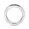 Eternity Band Wedding Ring in 14k White Gold with Round Natural Diamond at Gabriel & Co.