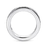 Eternity Band Wedding Ring in 14k White Gold with Round Natural Diamond at Gabriel & Co.