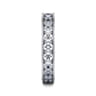 Eternity Band Wedding Ring in 14k White Gold with Round Natural Diamond at Gabriel & Co.