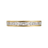 Fancy Wedding Ring in 14k Yellow Gold with Baguette Natural Diamond at Gabriel & Co.
