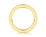 Eternity Band Wedding Ring in 14k Yellow Gold with Baguette Natural Diamond at Gabriel & Co.