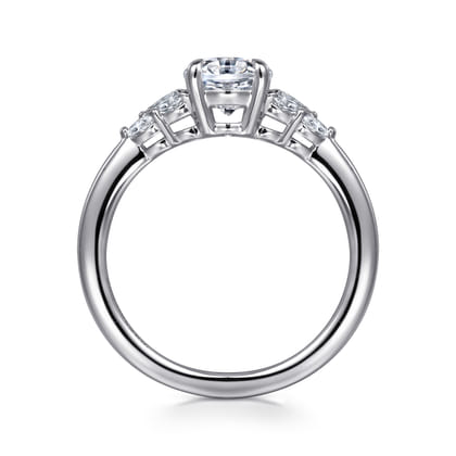 Cami - 14K White Gold Oval Diamond Engagement Ring