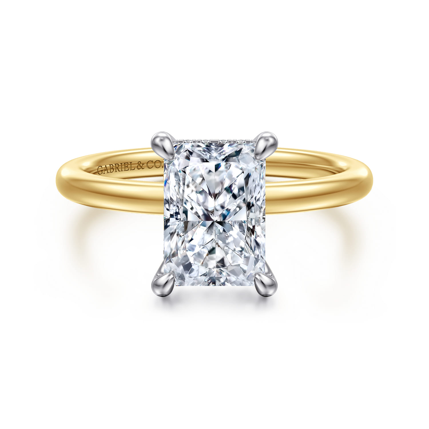 14k Yellow/white Gold