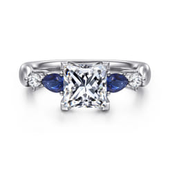 Carrie---14K-White-Gold-Princess-Cut-Five-Stone-Sapphire-and-Diamond-Engagement-Ring1