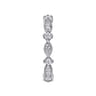 Eternity Band Wedding Ring in 14k White Gold with Round Natural Diamond at Gabriel & Co.