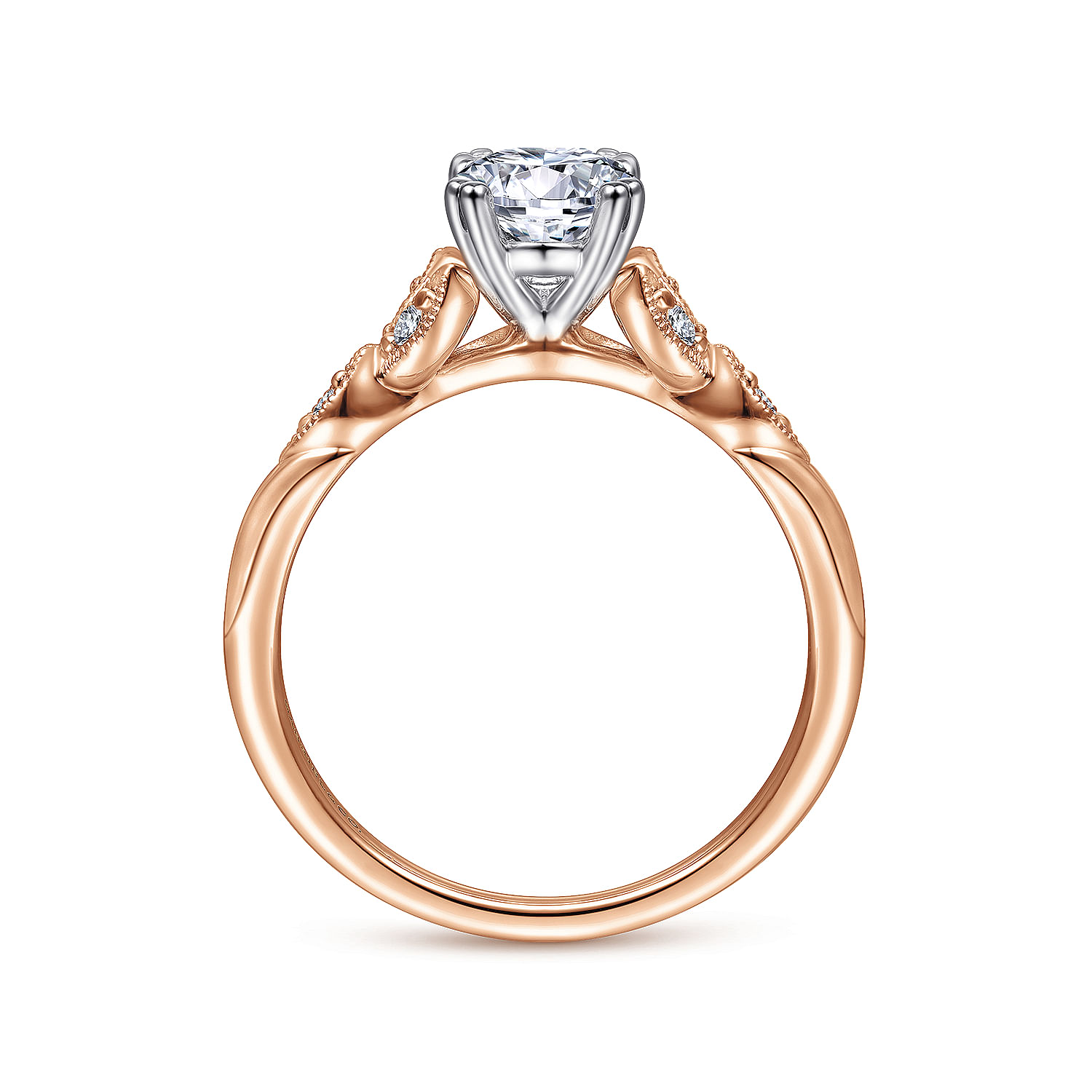 Rose Gold Engagement Rings | Gabriel & Co.