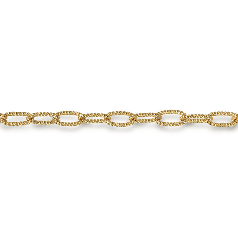 Chain Bracelet 14K Yellow Gold - Shot 2