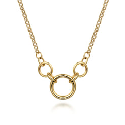 Chain Necklace 14K Yellow Gold Link