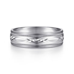 Christopher---14K-White-6mm---Engraved-Men's-Wedding-Band-in-Satin-Finish1