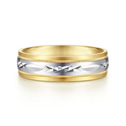 Christopher---14K-White-Yellow-6mm---Engraved-Men's-Wedding-Band-in-Satin-Finish1