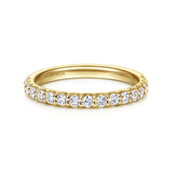 Ciada - 14K Yellow Gold Diamond Wedding Band