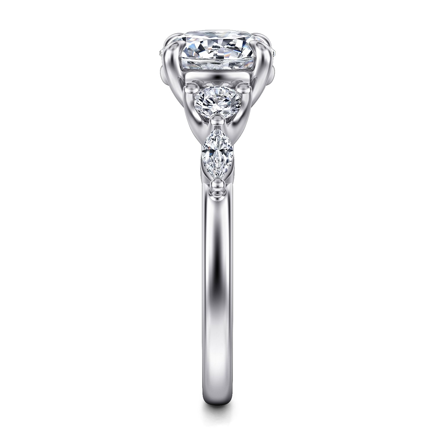 5 Stone Engagement Rings | Gabriel & Co. US 5 Stone Engagement Rings | Gabriel & Co. US