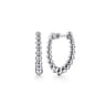 Classic Hoop Earrings 925 Sterling Silver 20mm Bujukan