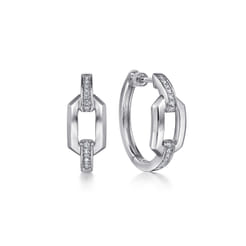 Classic-Hoop-Earrings-Link-925-Sterling-Silver-White-Sapphire1