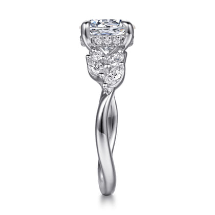 Collette - 14K White Gold Diamond Engagement Ring
