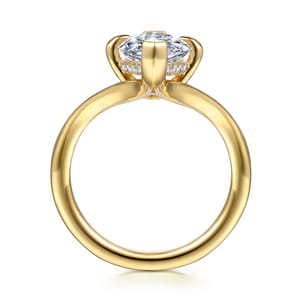 Cosmic - 14K Yellow Gold Marquise Shape Diamond Engagement Ring