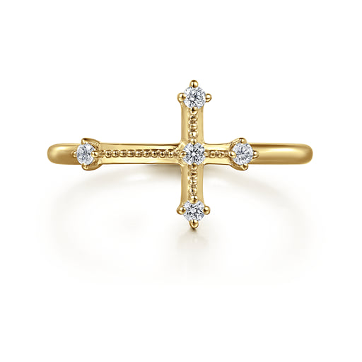 14k Yellow Gold Statement Victorian [Ring Type]. SKU LR52501Y45JJ ...