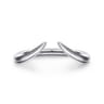 Open Ring Wedding Ring in 14k White Gold with   at Gabriel & Co.