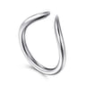 Open Ring Wedding Ring in 14k White Gold with   at Gabriel & Co.