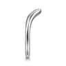 Open Ring Wedding Ring in 14k White Gold with   at Gabriel & Co.