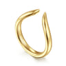 Open Ring Wedding Ring in 14k Yellow Gold with   at Gabriel & Co.