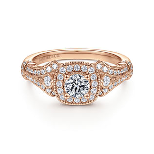 Delilah---Vintage-Inspired-14K-Rose-Gold-Cushion-Halo-Round-Complete-Diamond-Engagement-Ring1