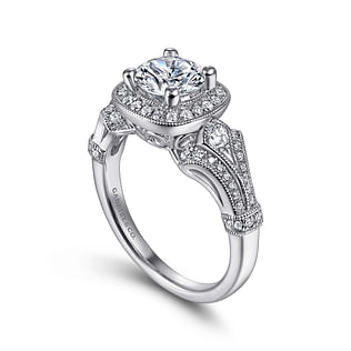Delilah---Vintage-Inspired-14K-White-Gold-Cushion-Halo-Round-Diamond-Engagement-Ring3