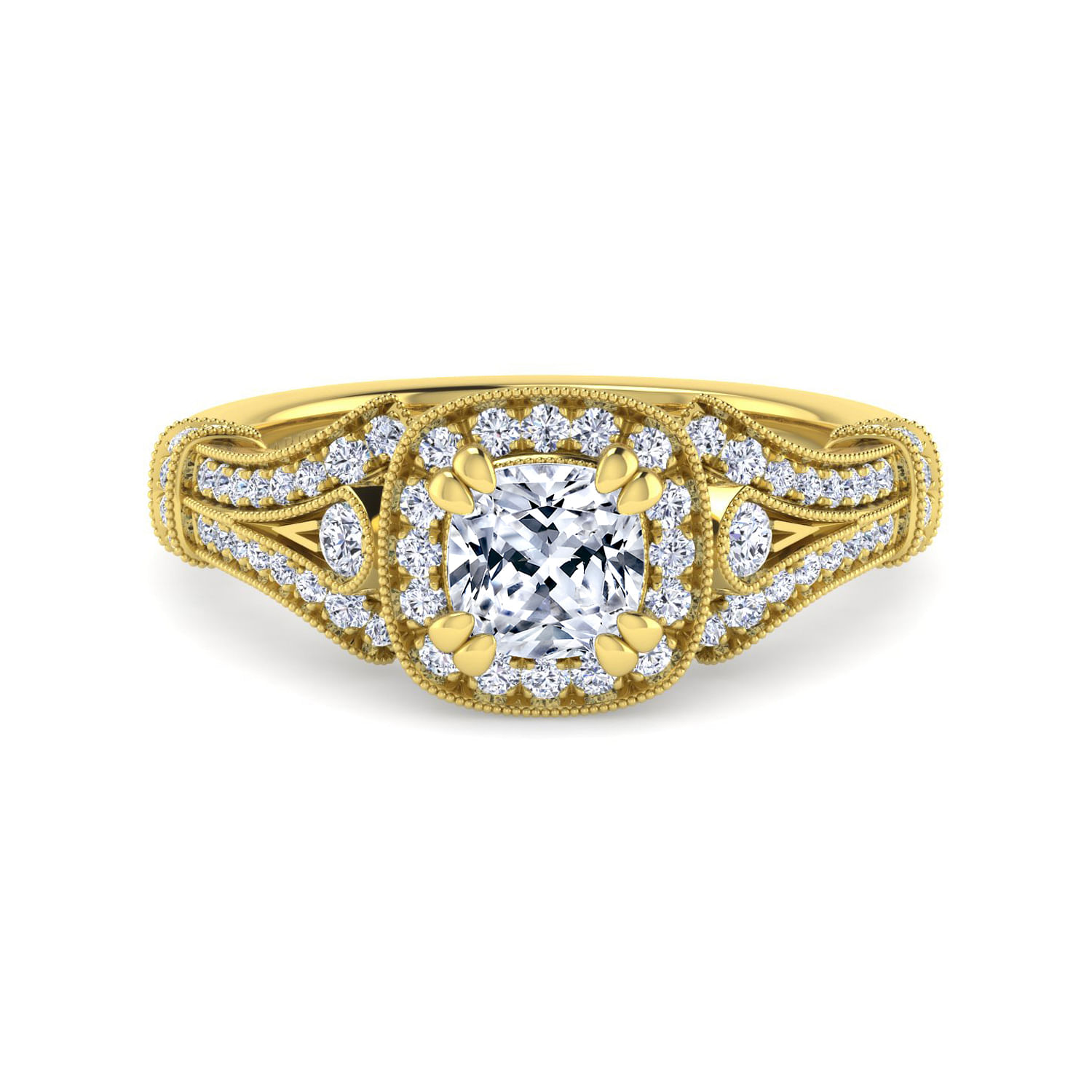 Delilah---Vintage-Inspired-14K-Yellow-Gold-Cushion-Halo-Diamond-Engagement-Ring1