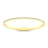Demure - 14K Yellow Gold Diamond Bangle - 1.3 ct