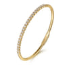 Demure - 14K Yellow Gold Diamond Bangle - 1 ct
