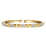 Demure - 14K Yellow Gold Diamond Bangle - 0.45 ct