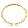 Demure - 14K Yellow Gold Diamond Bangle - 0.45 ct