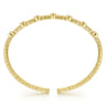 Demure - 14K Yellow Gold Diamond Bangle - 0.4 ct
